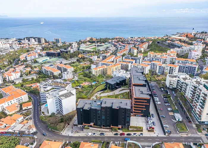 Panoramic Bay And Sea Views - Luxury 3-bed Flat Apartmán Funchal (Madeira)